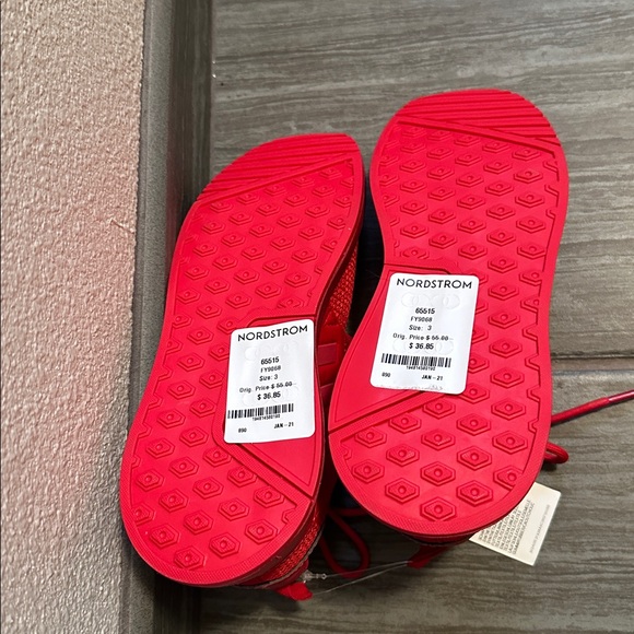 Adidas Vibrant Red Sneakers - Picture 2 of 3